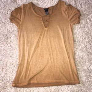 Medium mustard Tee shirt